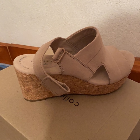 Annabel Beige Wedges - Picture 3 of 5